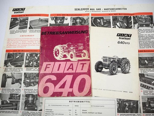 Originale fiat 640 dt3 - originale,