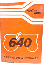 USED OPERATORS MANUAL FOR FIAT